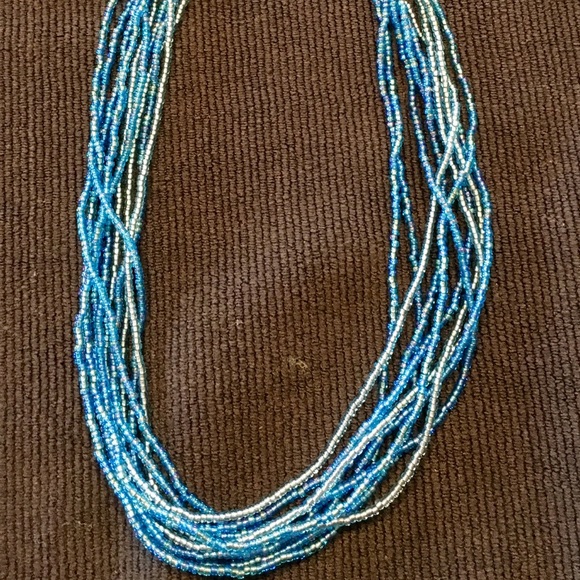 20 Inch Seeded Bead Necklace - Picture 2 of 3